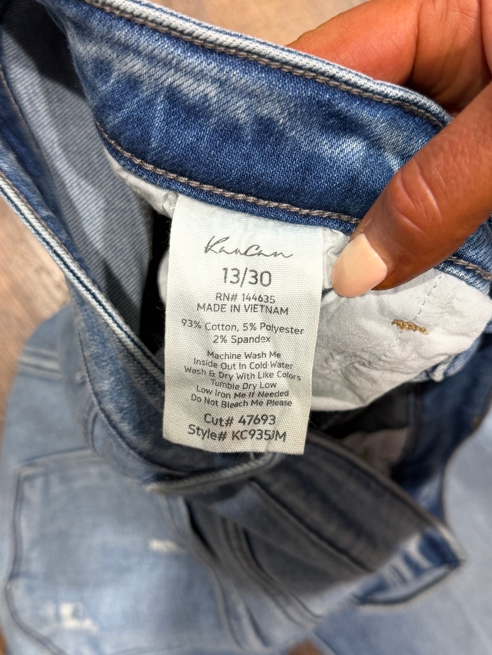 KanCan Light Blue High-Rise Flare Jeans - Picture 2 of 7